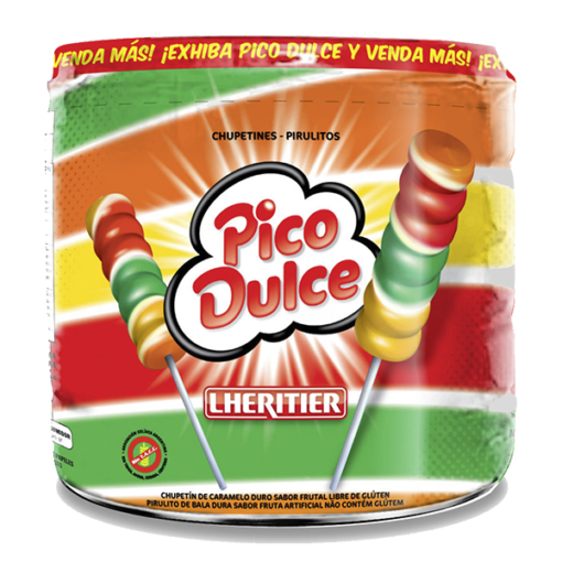 Chupetín Pico Dulce, 672 g [Hard Candy]