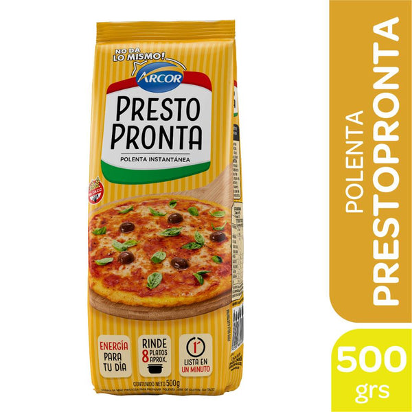 Polenta Pronta Clásica, 500 g [Flavores Easy-to-prepare]