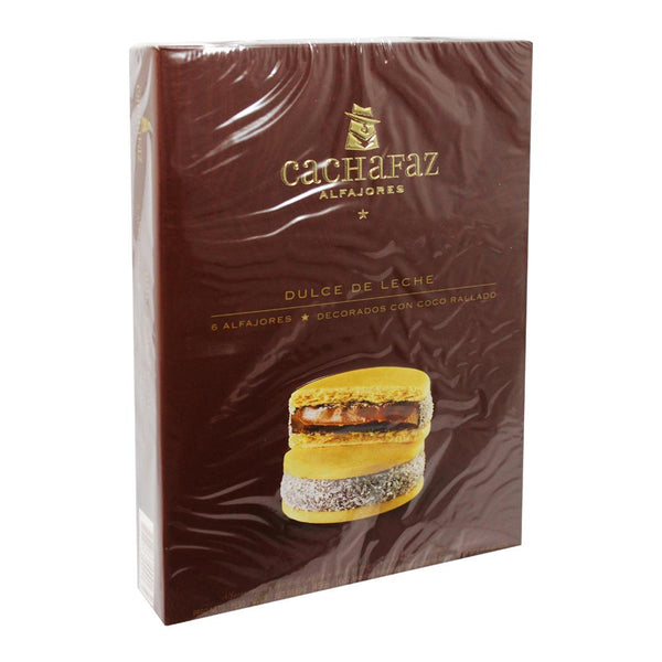 Alfajor Cachafaz de Maicena, 456 g (Caja x 6) [Sandwich Cookies]