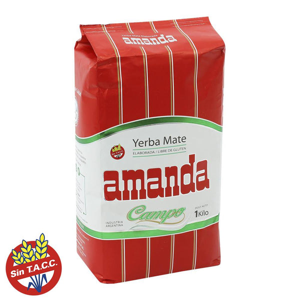 Yerba Mate Amanda Tradicional, 1 kg [Mate Herbs]