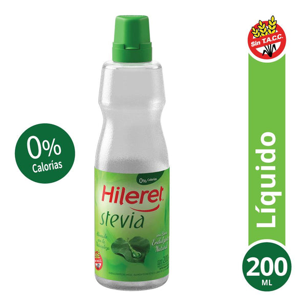 Edulcorante Hileret Stevia, 200 ml [Sweetener]
