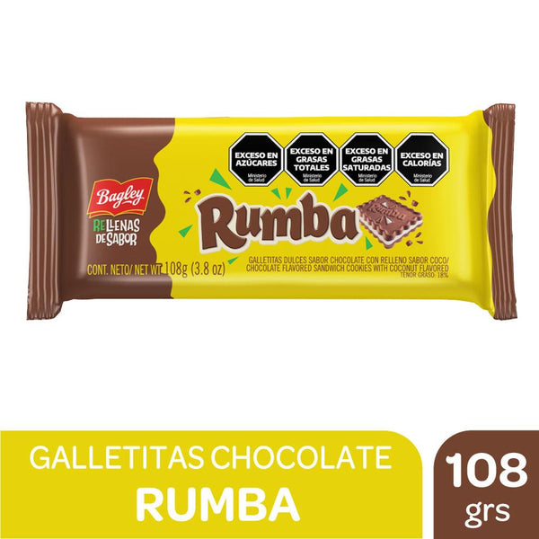 Galletita Rumba Sabor Original, 112 g [Cookies]