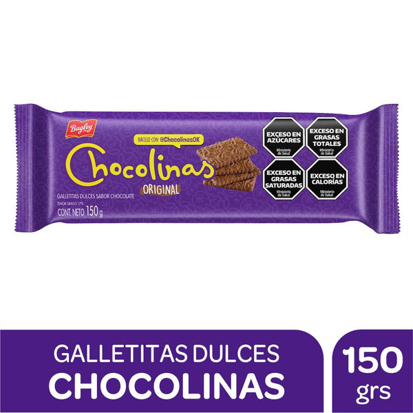Galletitas Chocolinas Original, 150 g [Cookies]