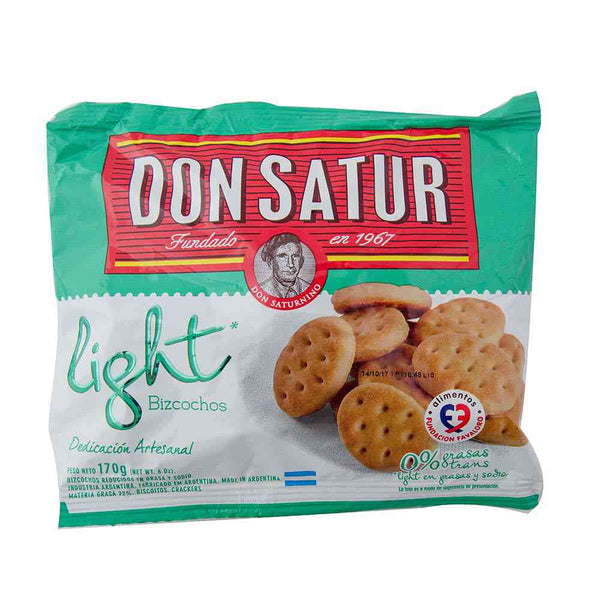 Bizcochitos Don Satur Light, 170 g [Cookies]