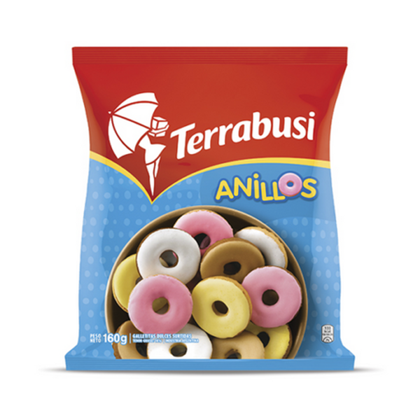 Galletitas Terrabusi Anillos, 160 g [Cookies]