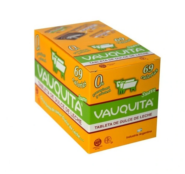 Vauquita Light, 22 g (Pack x 4) [Milk Caramel Candy]