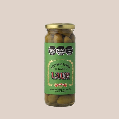 Aceitunas Verdes Grandes con carozo (CODE 96854) - 200 g [Olives]