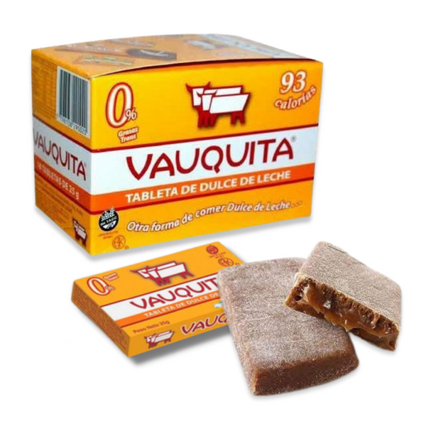 Vauquita Clásica, 25 g (Pack x 4) [Milk Caramel Candy]